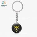 Fábrica de alta Qualidade Por Atacado Pokemon Go Custom Metal Coin Keychain